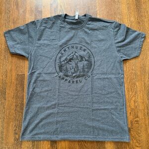 Enthuzst Apparel Gray Short Sleeve Tee